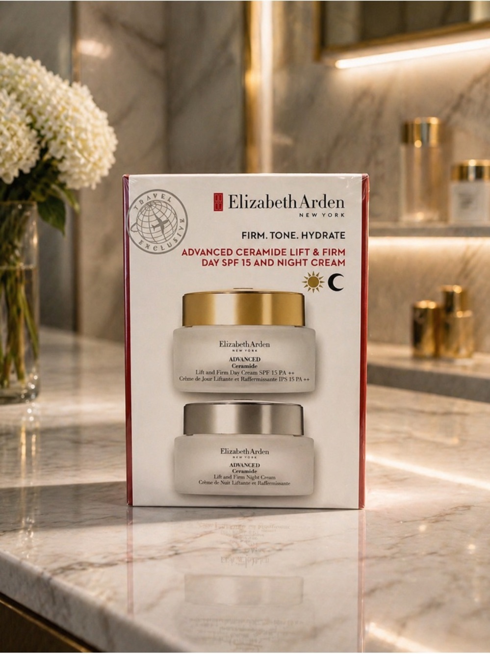 Elizabeth Arden Day & Night Cream Duo Set - plastic sealed BNIB!